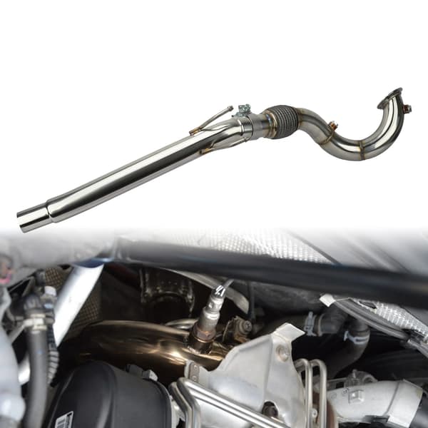 Avgassystem, 2,5 tum diameter, racingprestanda,Silver