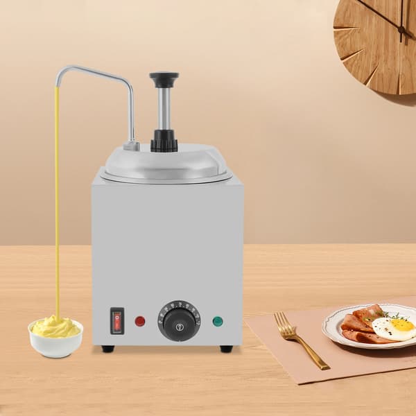 Sauce Dispenser, 2,5L Kapacitet, 800W Effekt,Lys Grå