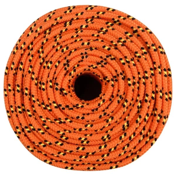 Sejl, 100% Polyester Materiale, 420 kg Brudstyrke,Gul