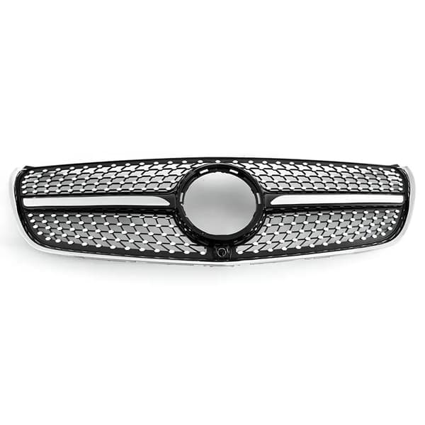 Front Bumper Gitter, Diamant Design, Kompatibel med Specifikke Modeller,1 PCS