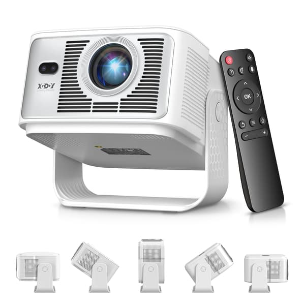 Projektor, 900 ANSI Lumen, Trådløs forbindelse,900 ANSI Gimbal A7