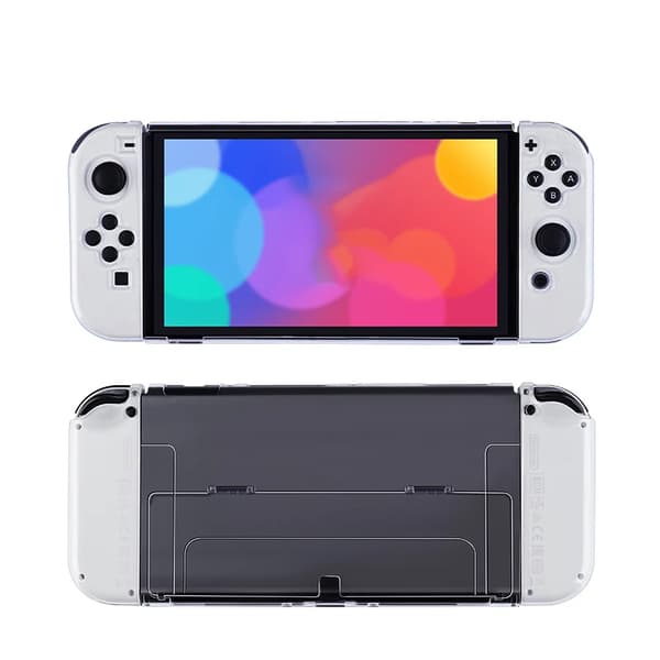 Beskyttelsessag, Kompatibel med Switch, Dockingvenlig,Bundle 3-g, Gennemsigtig