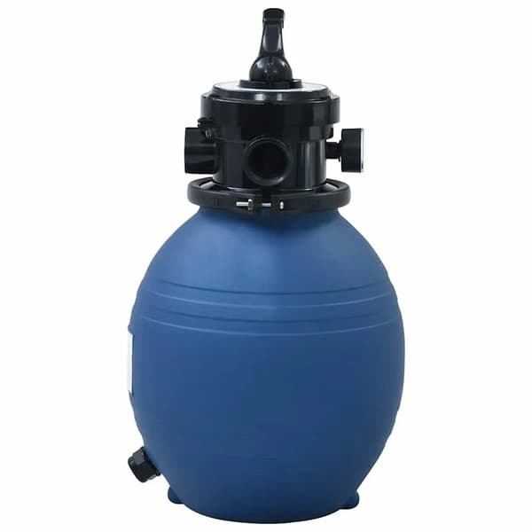 Pool Sandfilter, 4-vägsventil, Hållbar design,Elektrisk, Som bild