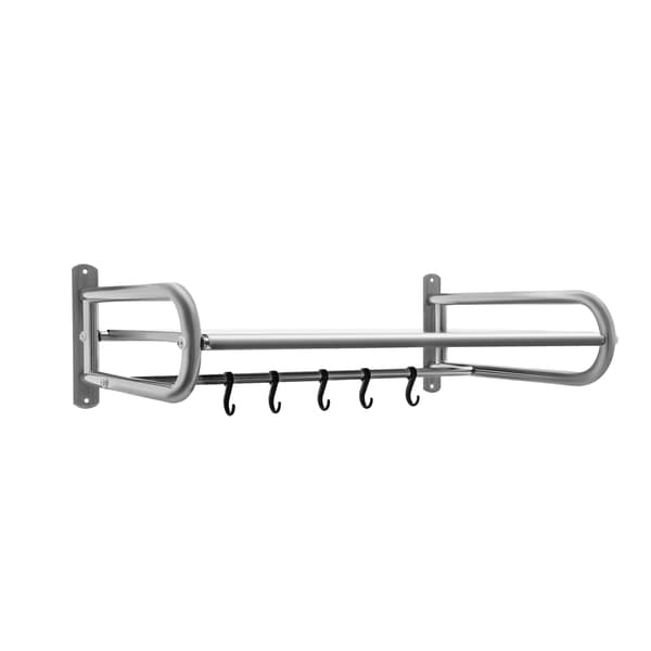 Mikrovågsställ, Platsbesparande, Väggmonterad,Silver