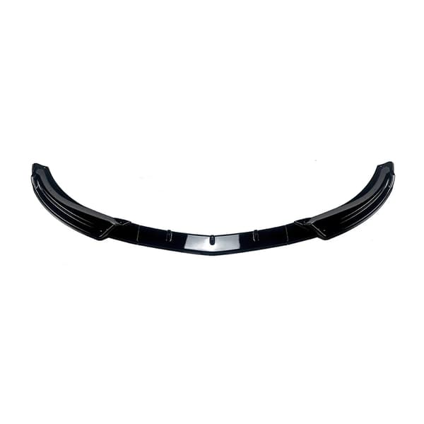 Front Bumper Lip Spoiler, Præcis Pasform, Aerodynamisk Forbedring,sort