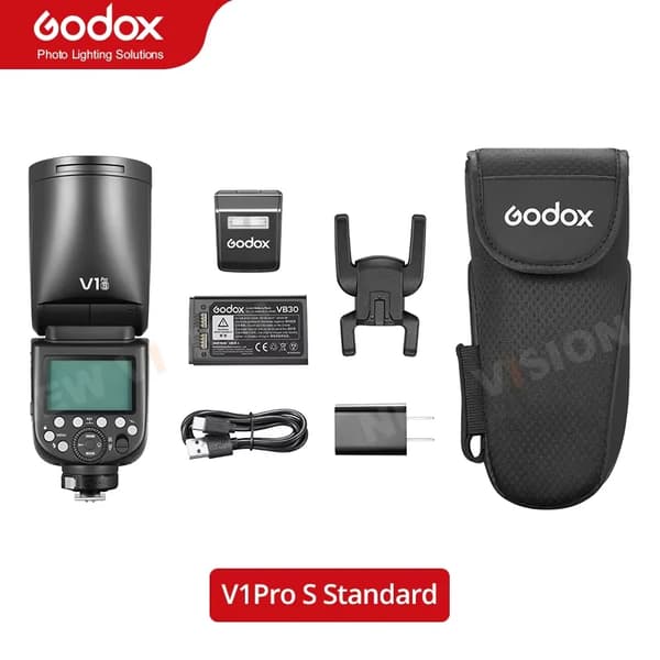 Kamerablixt, höghastighetssynk, TTL-stöd, V1PRO-S