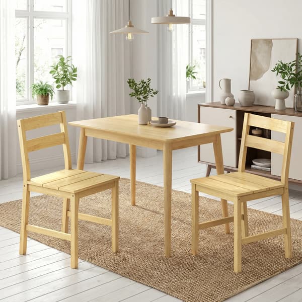 Spisestole, Bambuskonstruktion, Pladsbesparende Design,Farve