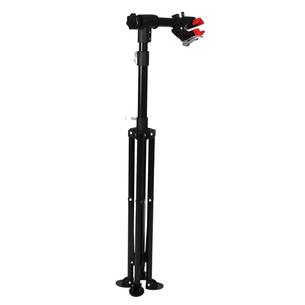 Cykelreparationsstander, Justerbar Højde, 360° Rotation,sort