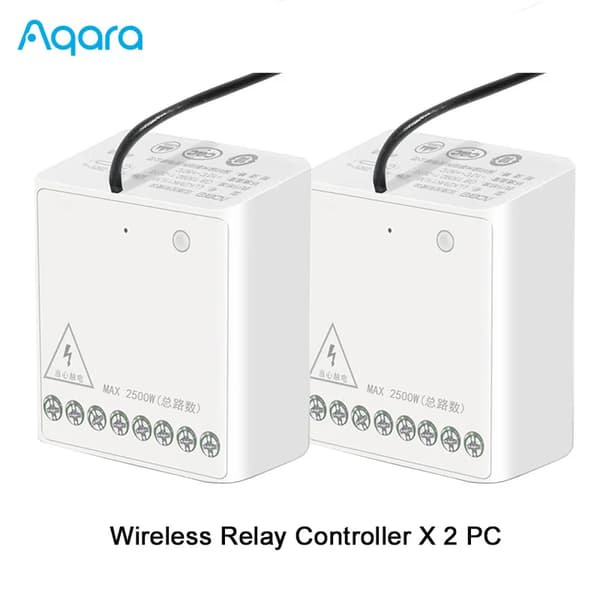 Smart Home Kits, Zigbee Kompatibilitet, Apple Homekit Integration, 2 stk relæmodul