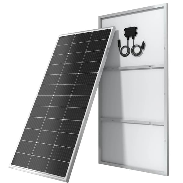 Solpanel, Monokristallin Konstruktion, Hög Effektivitet,150W Vit