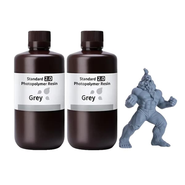 3D-udskrivningsmateriale, lav krympning, høj præcision,Grå 2kg