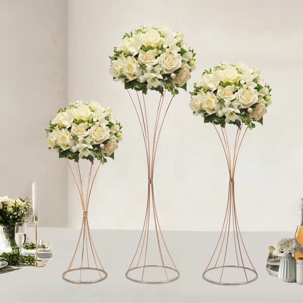 Blomsterstand, Moderne Design, Elegant Præsentation,Guld