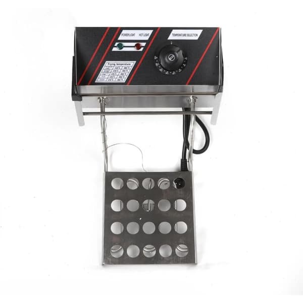 Frituregryde, 6L kapacitet, temperaturkontrol,Sølv