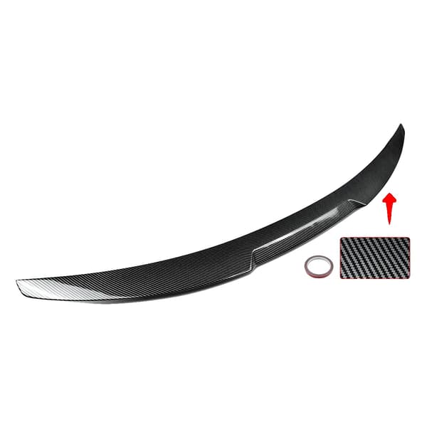 Bakspoiler Lip, Ultra Lätt, Enkel Installation,kolfiberutseende