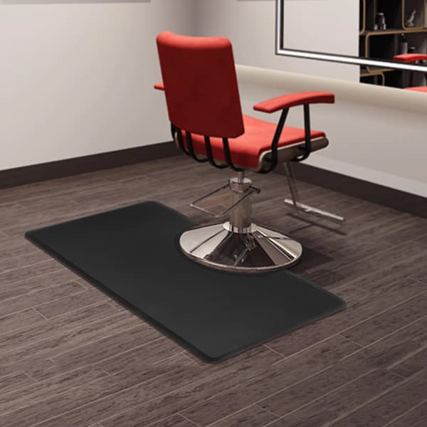 Salon Mat, Anti-Træthed, Vandtæt,Sort