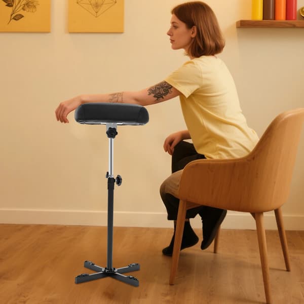 Tatovering Armstøtte Tripod, Justerbar Højde, Bærbart Design,10 tommer