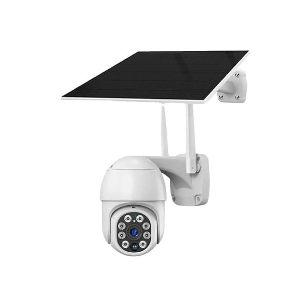 Säkerhetskamera, solenergi, rörelsedetektering,WiFi-kamera utan kort