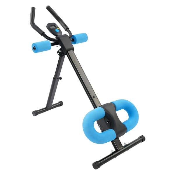 Ab Trainer, Justerbar Svårighetsgrad, Kompakt Förvaring,Blå