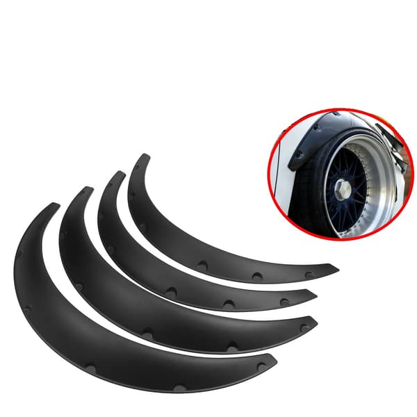 Fender Flares, Polyurethanmateriale, Universel Pasform, Fleksibelt Design