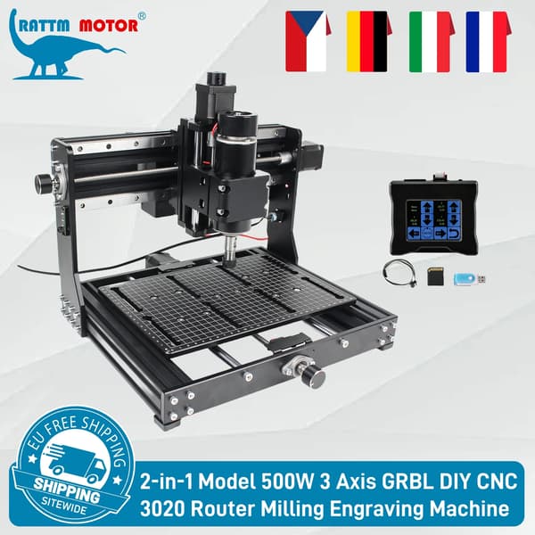 CNC Router, GRBL Kontroller, Mångsidig Gravyr,LÄGG TILL beröring