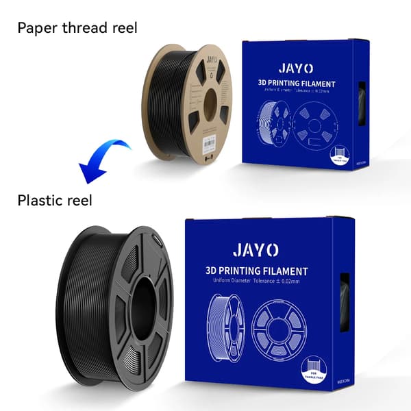 3D-printer filament, PLA Meta, miljøvenligt materiale,PETG 5BK 5WT -11KG