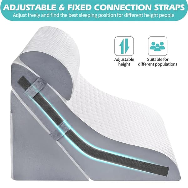 Kilkudde, Justerbart Stöd, Ergonomisk Design,VIT