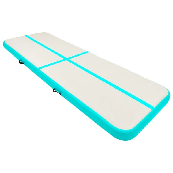 Gymnastikmåtte, PVC-materiale, stabil overflade,hær grøn