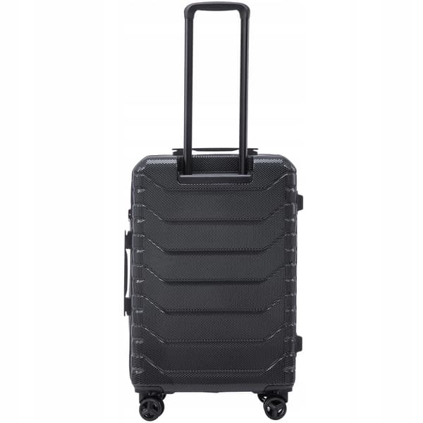 Kuffert, Letvægts, Holdbar Polycarbonat,sort