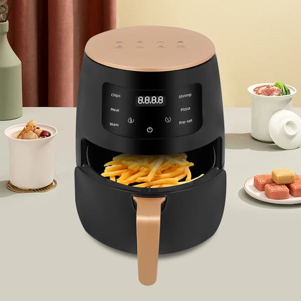 Luftfritös, 2400W Effekt, 3.5L Kapacitet,svart