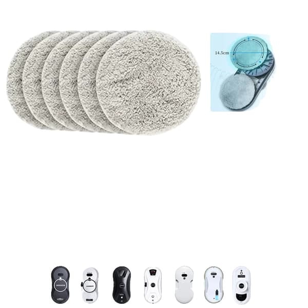 Fönsterputsdukar, 12 Stycken, Mikrofiber Material,YTK-Tyg