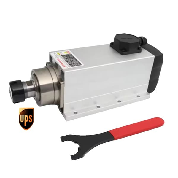 Spindelmotor, 4,5 kW, luftkølet design,Kun Spindle
