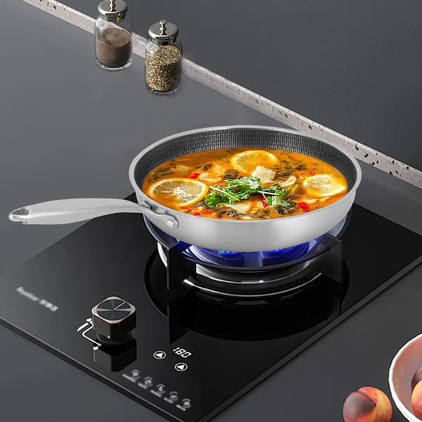 Stegepande, Rustfrit Stål, Non-Stick Overflade,32cm