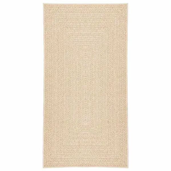 Dekorativ Gangmåtte, Boho Stil, Plastmateriale,Beige