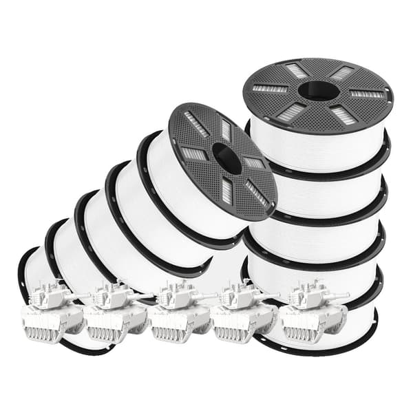 3D-skrivarfilament, hög hastighet, förbättrad hållbarhet,ABS 10vit
