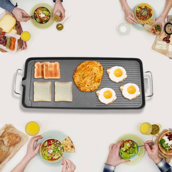 Elektrisk Grill, Bordmodel, Justerbar Temperaturkontrol,sort