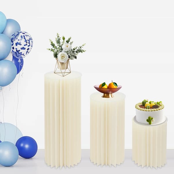Blomsterställ, Hållbart Material, Mångsidig Design,Vit