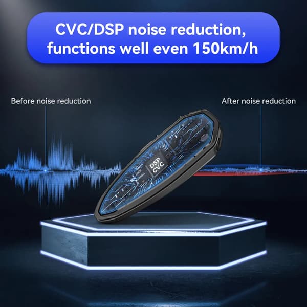 Intercom-järjestelmä, Bluetooth V5.0, 2000 m kantama,Yksittäispaketti 1 kpl