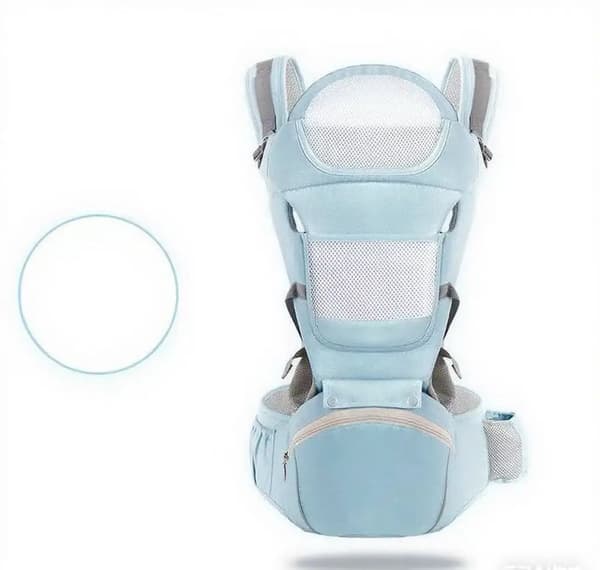 Bæresele, Justerbar, Ergonomisk Design,Polyester bomuld-a