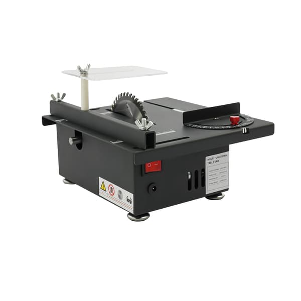 Bordsav, 200W Motor, 0-90° Justerbar Vinkel,sort
