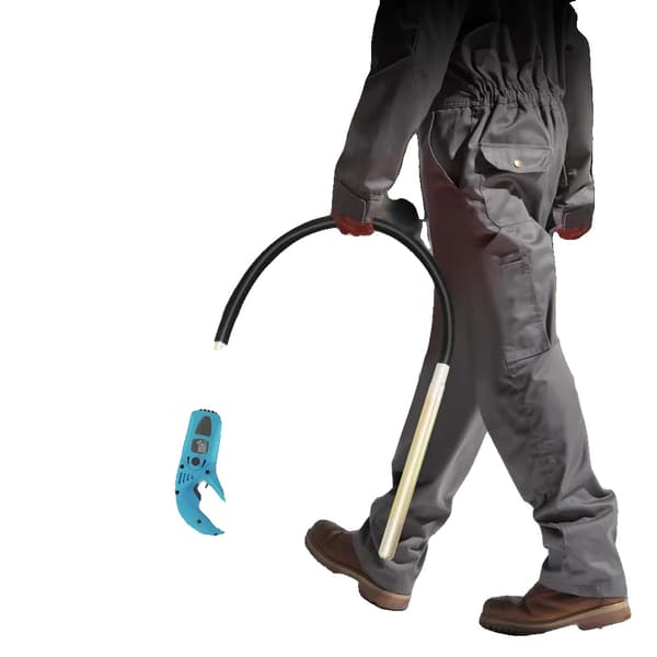Vibrator, Flexibel Skaft, Hållbar Konstruktion, Blå