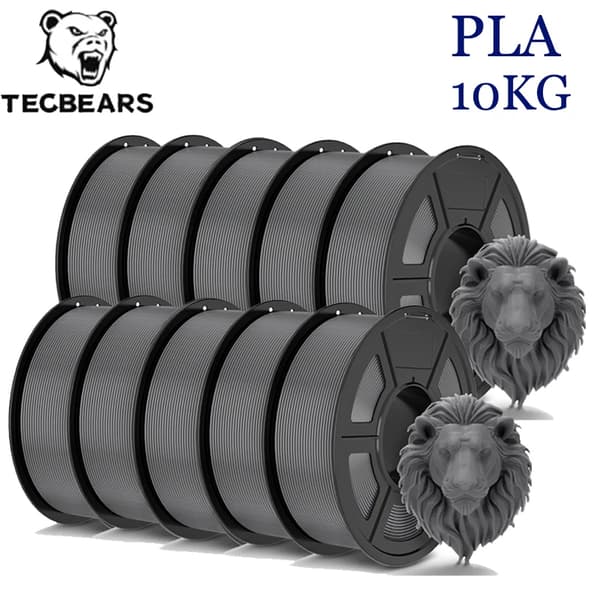 PLA Filament, 1,75 mm Diameter, Hög Hållfasthet,PLA 10GY