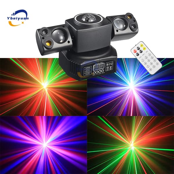 Effektlys, DMX512 kontrol, multi-tilstand drift,220V-240V EU stik