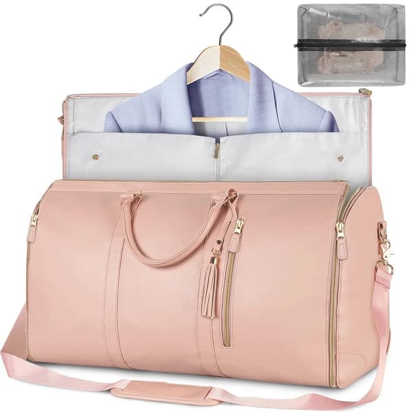 Resväska, Vattentät Funktion, Fällbar Design,Rosa