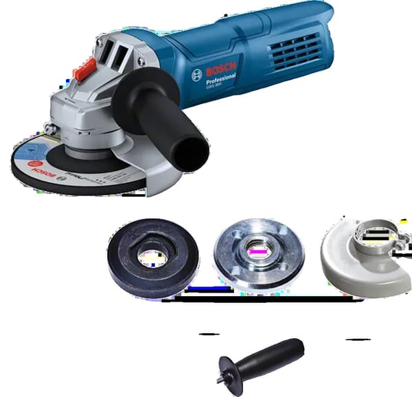 Vinkelsliber, Kraftfuld Motor, Ergonomisk Design,Blå