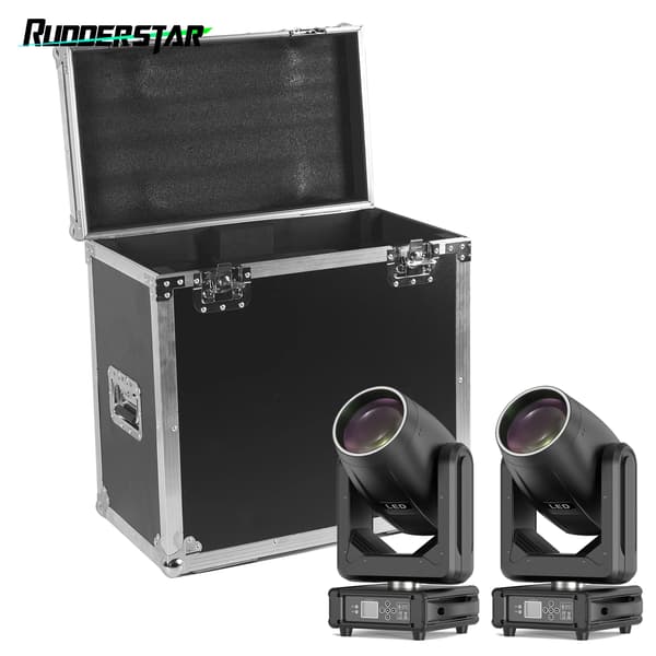 Flight Case, Holdbart PE-materiale, EVA-skumpolstring, Kompatibel med Moving Head Lights, Letvægts for Nem Transport, CE-certificeret