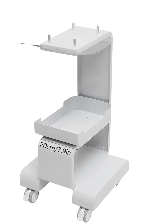 Skönhetssalongvagn, Bärbar design, Hållbara material,VIT