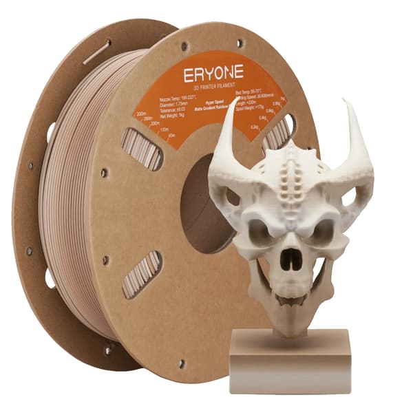 3D-printer filament, mat gradient finish, miljøvenligt PLA-materiale,fossiler-HS