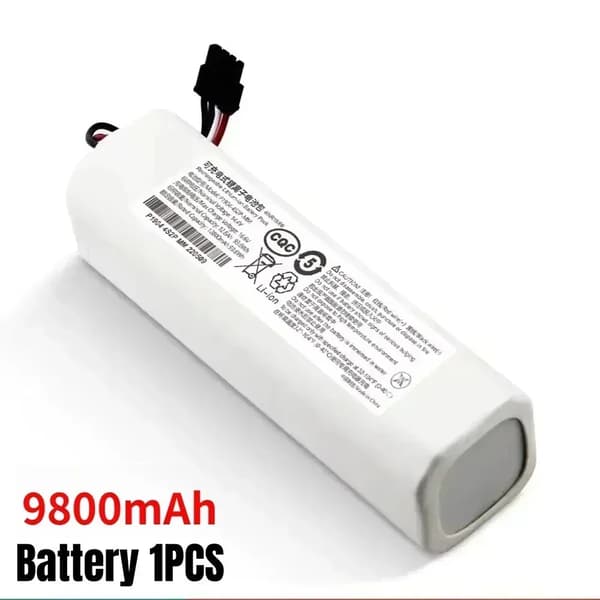 Erstatningsbatteri, 14.4V, 5200mAh kapacitet,9800mAh