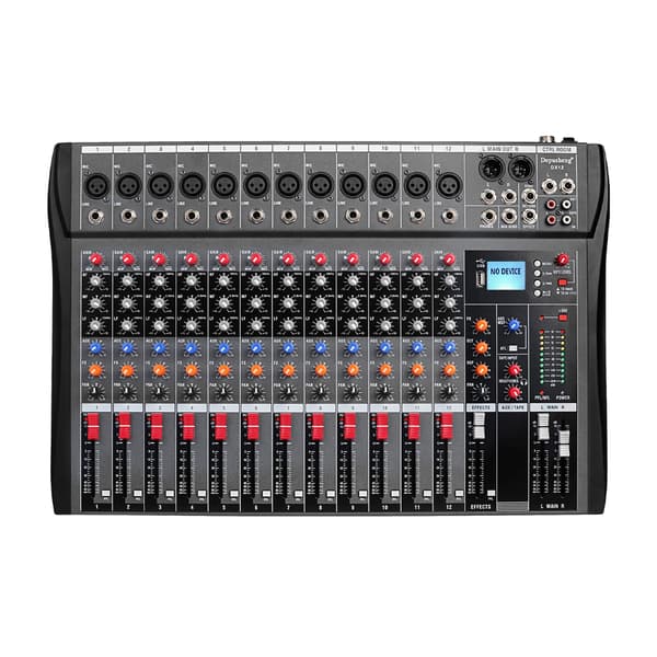 Lydmixer, Flere Kanaler, USB og Bluetooth Forbindelse,DX12