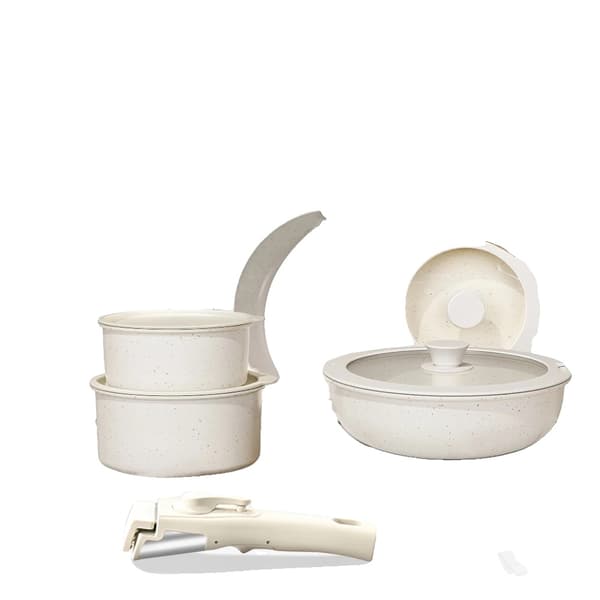 Köksredskapsset, Non-Stick, Ugnssäker,17st, VIT